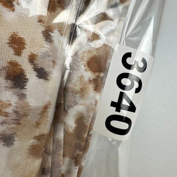 Susan Graver Top Womens 4X Brown Stretch Comfort V Neck Liquid Knit Office Tunic - Picture 10 of 10